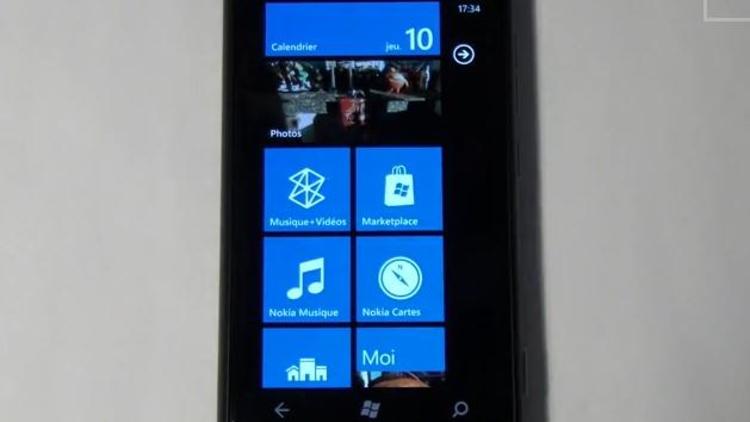 Un nokia Lumia 800 / image d'illustration