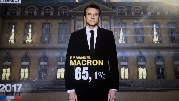 Macron élu président