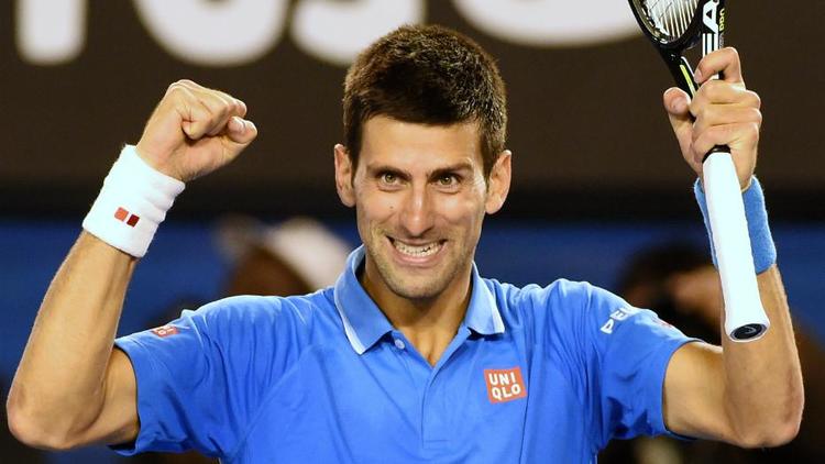 Novak Djokovic a remporté les cinq tournois majeurs qu'il a disputés cette saison.