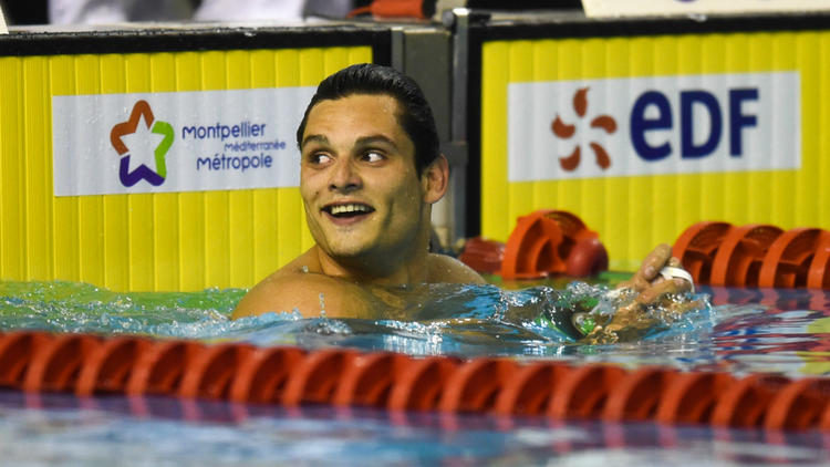 Florent Manaudou défendra son titre sur 50m nage libre aux JO de Rio.