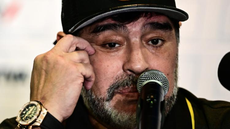 Diego Maradona est déjà père de cinq enfants.