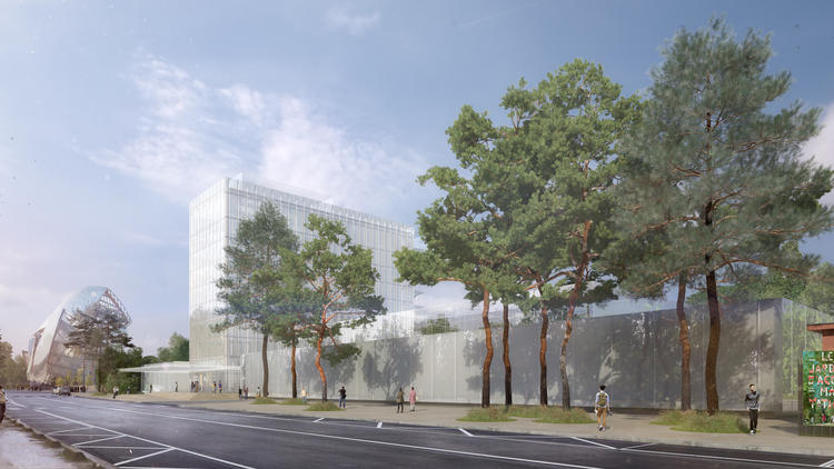 Ce nouveau musée, conçu par l'architecte Franck Gehry, devrait ouvrir ses portes en 2020.