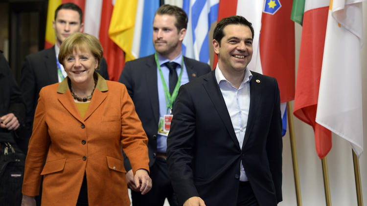 Angela Merkel et Alexis Tsipras, en première ligne dans la gestion de la crise migratoire.