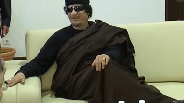 Mouammar Kadhafi, le 11 juin 2011.