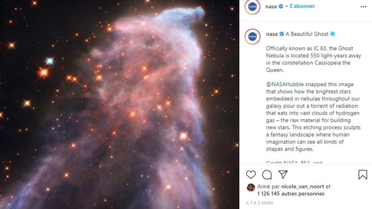 L’image, capturée par Hubble, le télescope de la NASA, est si belle qu'elle a été repartagée à foison sur les réseaux sociaux. 