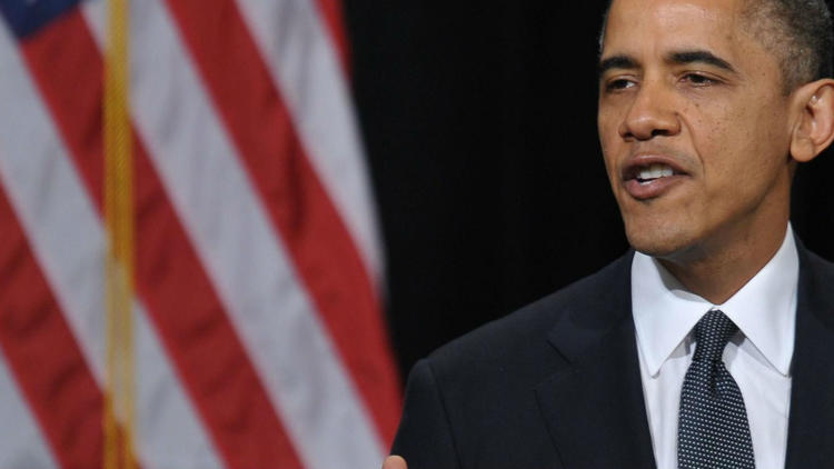 Le président Obama, le 16 décembre 2012 à Newtown, dans le Connecticut [Mandel Ngan / AFP/Archives]