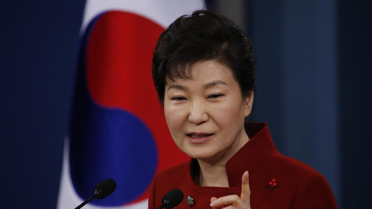 La présidente sud-coréenne, Park Geun-hye, en janvier 2016 à Séoul.
