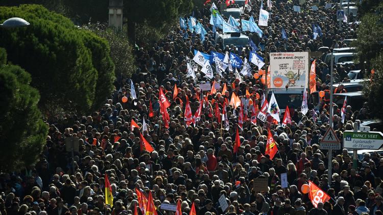 La CGT-Cheminots a appelé à une grève reconductible à partir du 7 mars.