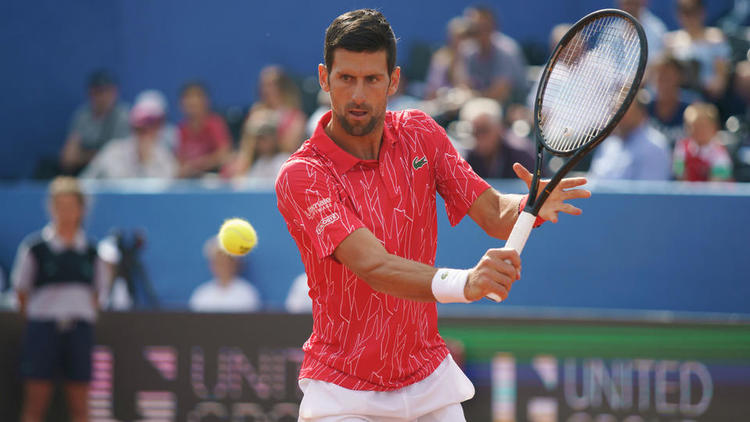 Novak Djokovic a repris sa préparation en vue de la reprise de la saison.