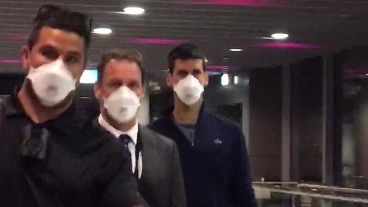 Novak Djokovic a pris un avion à destination de Dubaï.