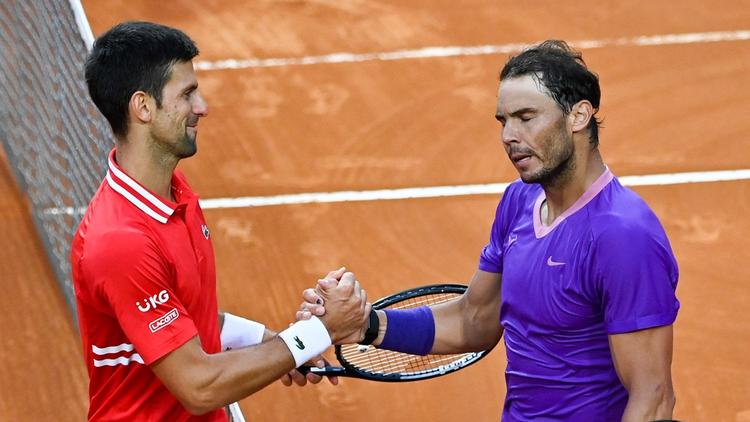 Rafael Nadal et Novak Djokovic se sont régulièrement affrontés en finale de tournois du Grand Chelem.