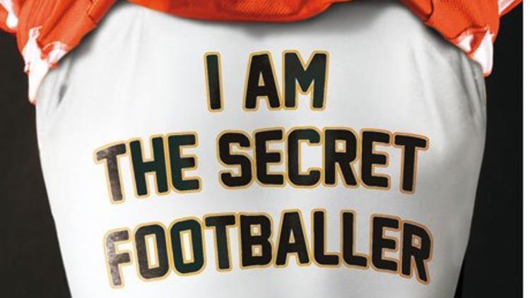 La couverture de The Secret Footballer.