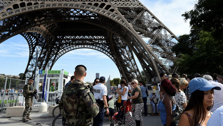  La tour Eiffel était l'une des cibles du commando terroriste.