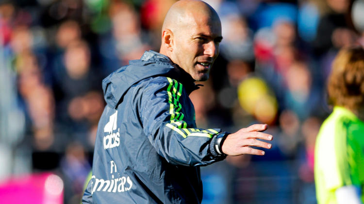 Zinedine Zidane a dirigé, ce mardi, son premier entraînement à la tête du Real Madrid.