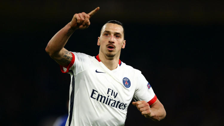 Zlatan Ibrahimovic a inscrit le but de la victoire, mercredi soir, à Chelsea (1-2).