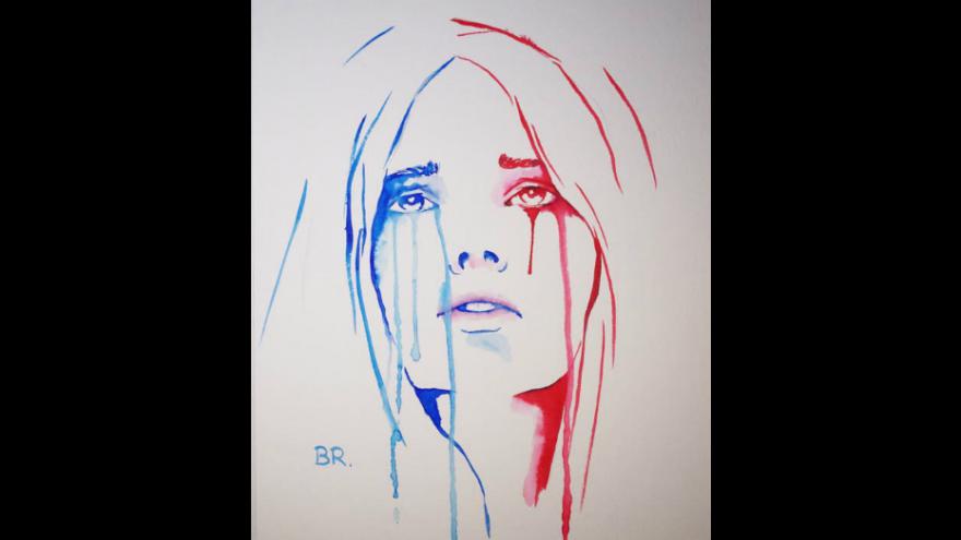 Le dessin de Marianne en pleurs a fait le tour du monde | CNEWS