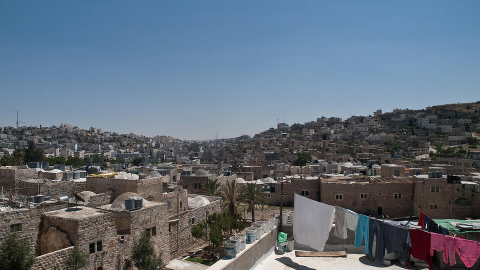 Vieille ville d'Al-Khalil, en Cisjordanie