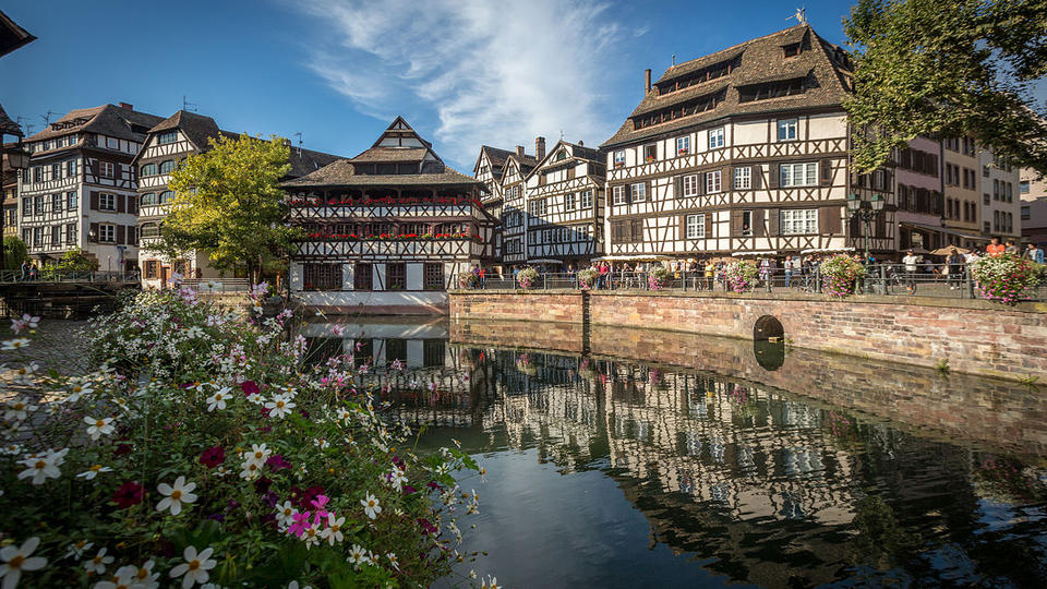De la Grande île à la Neustadt de Strasbourg, France