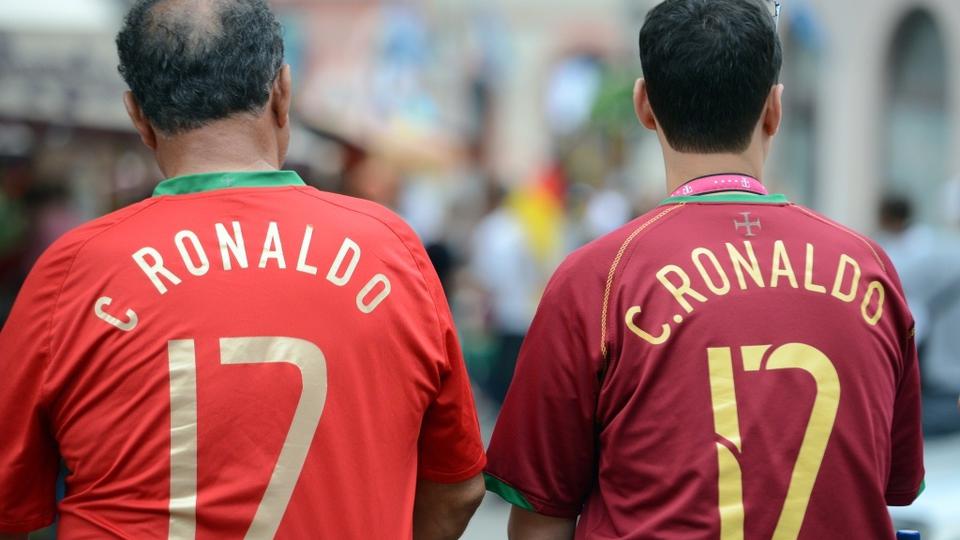 Deux fans de Ronaldo Euro 2012