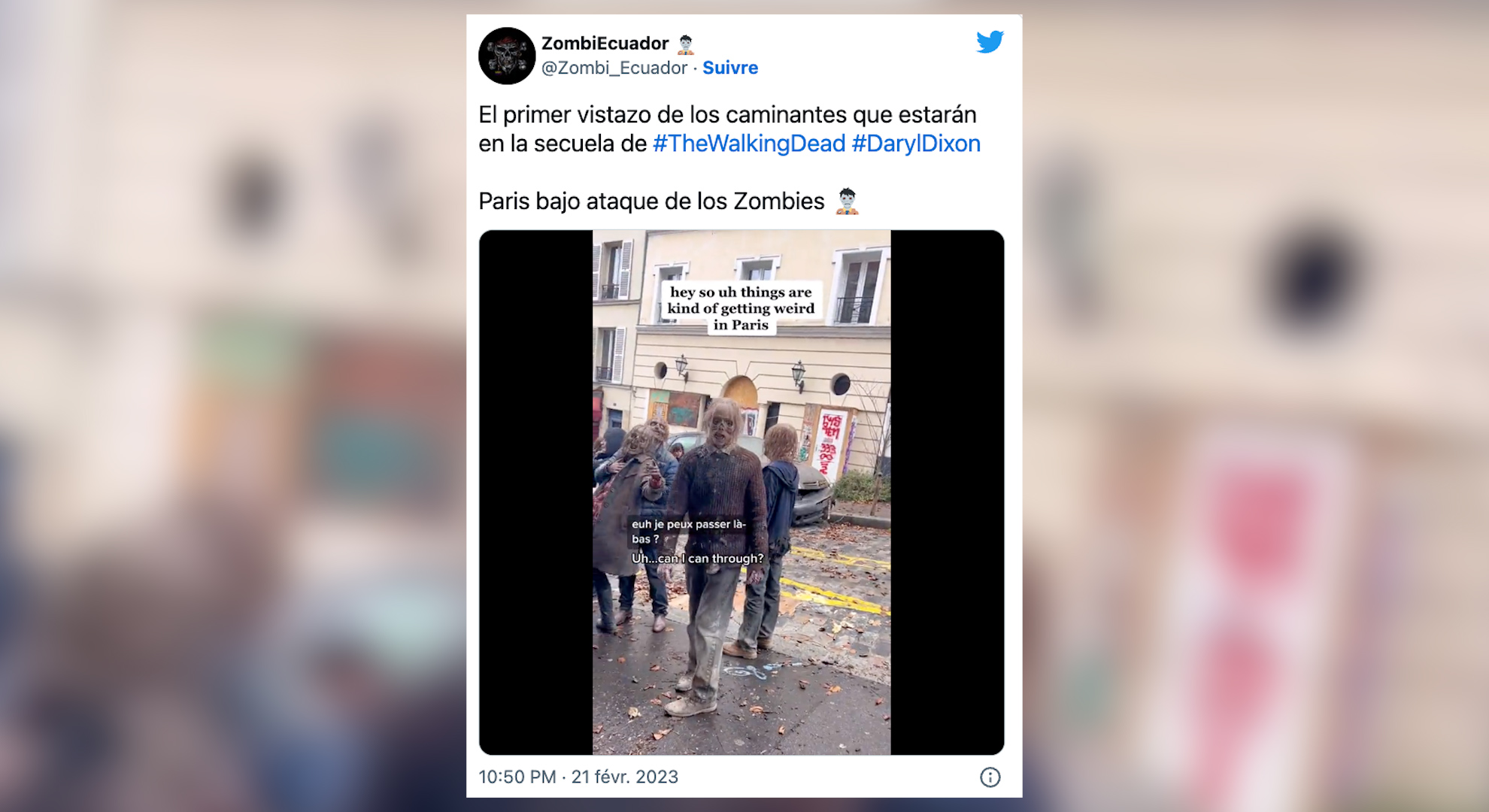 Parijs: Waarom werden er “zombies” gezien in de straten van de hoofdstad?
